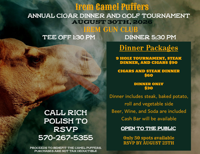 24 Camel Puffers Dinner 5 2 2