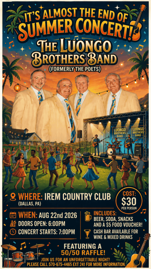 26 GOLF CONCERT POSTER 1 1 1