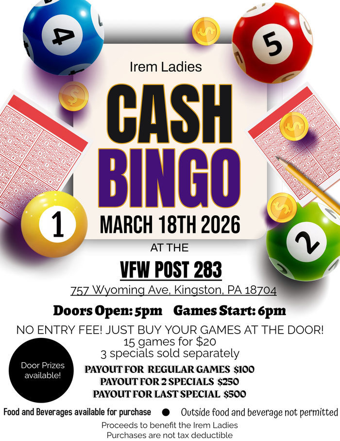 DIVAN LADIES BINGO 23