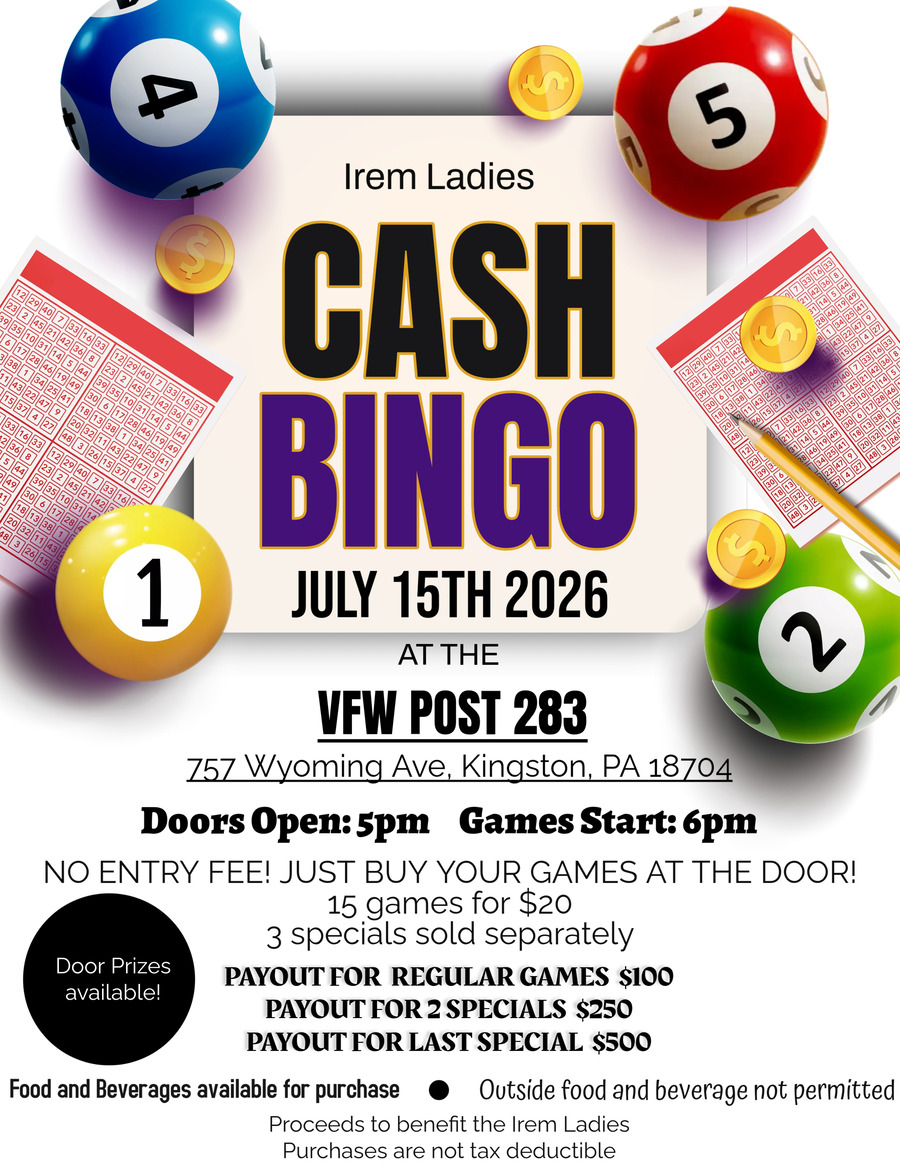 DIVAN LADIES BINGO 28 1