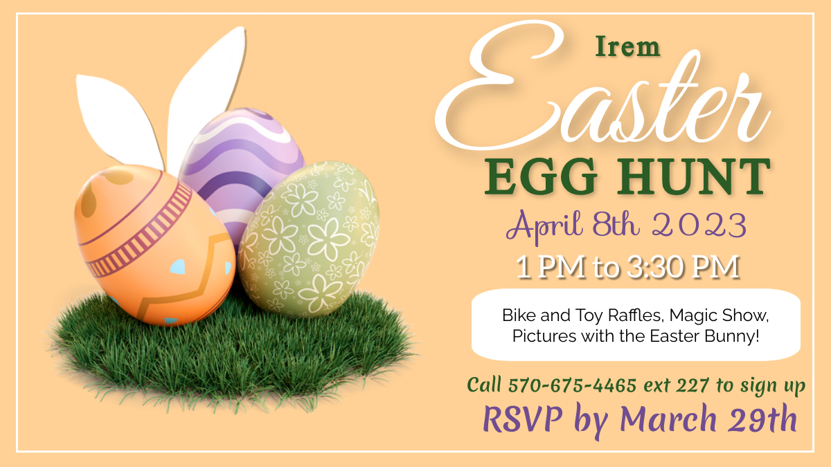 happy easter event spring party Made with PosterMyWall 3